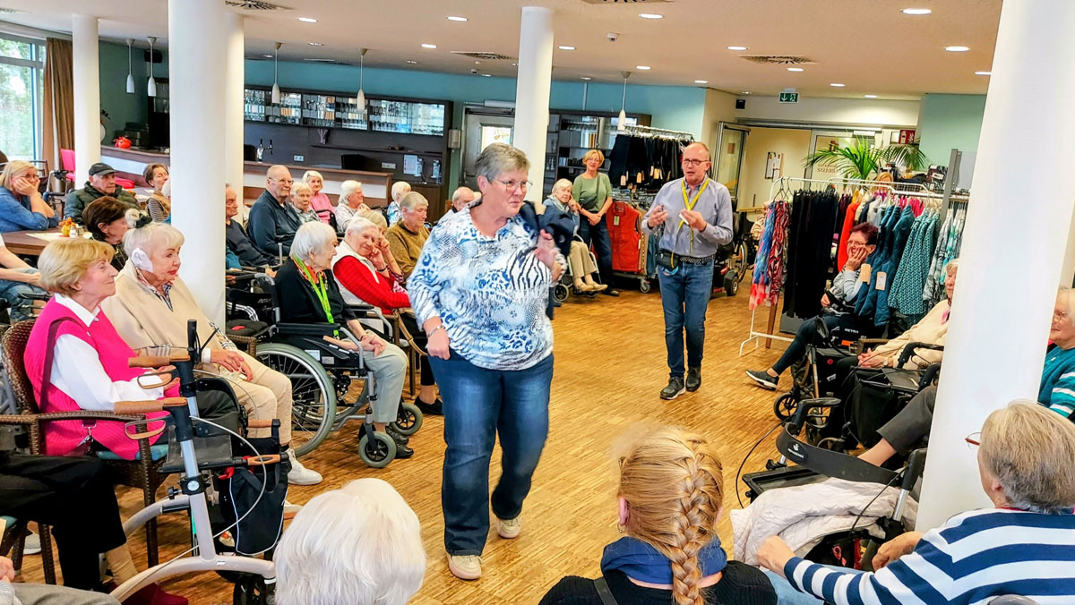 Modenschau im Havelpalais