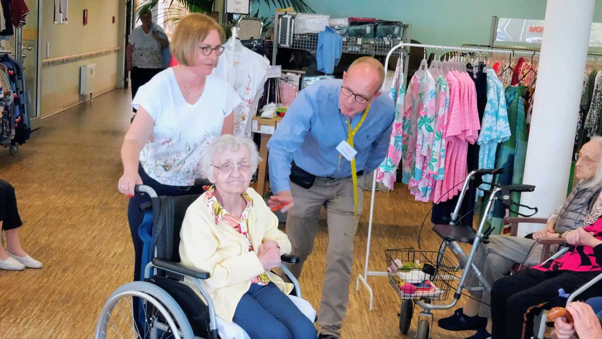Modenschau der neuen Frühjahrskollektion im Havelpalais