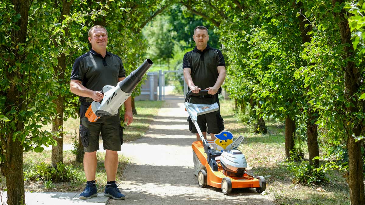 Team Haustechnik der Stationären Pflege der Seniorenresidenz Park Sanssouci