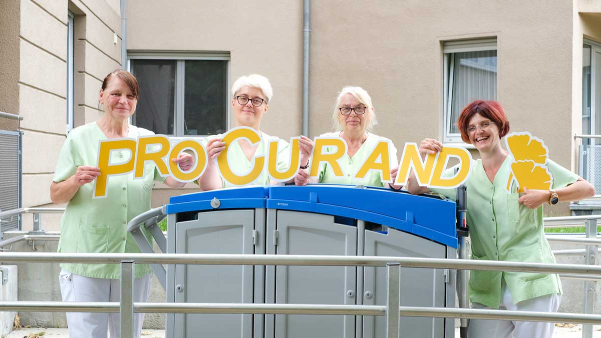 Reinigungsteam der Stationären Pflege der Seniorenresidenz Park Sanssouci