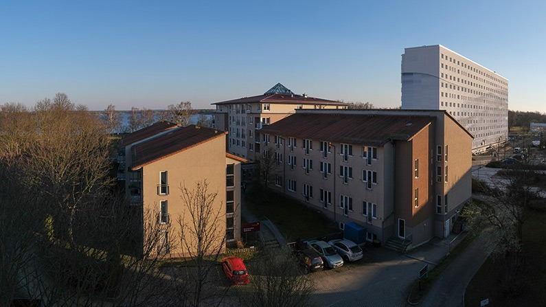 Standort Stationäre Pflege in Senftenberg Außenansicht des Stationären Pflege in der Seniorenresidenz Senftenberg