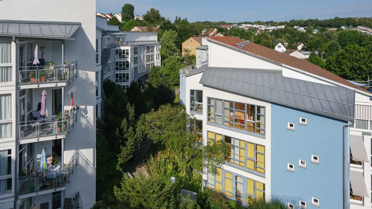 Außenansicht der Stationären Pflege Sigmaringen