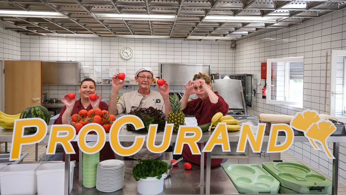 Das Küchenteam der Seniorenwohnanlage Fideliswiesen