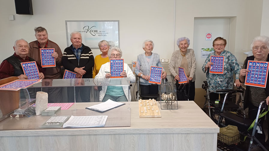 Bingo-Veranstaltung in Senftenberg