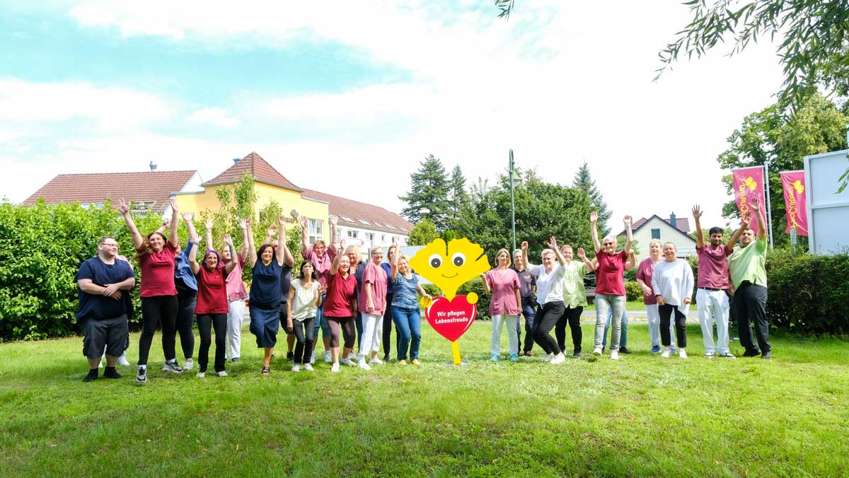 Team der Stationären Pflege mit ProCurand Ginkgo Nächst Neuendorf