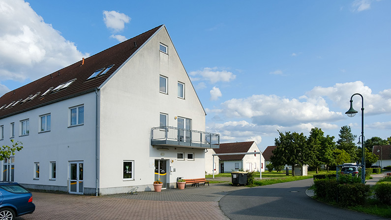 Außenansicht der Tagespflege Nächst Neuendorf Außenansicht der Tagespflege Nächst Neuendorf
